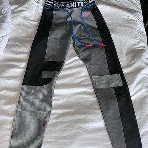 Nike OFF WHITE Leggings Size Medium
